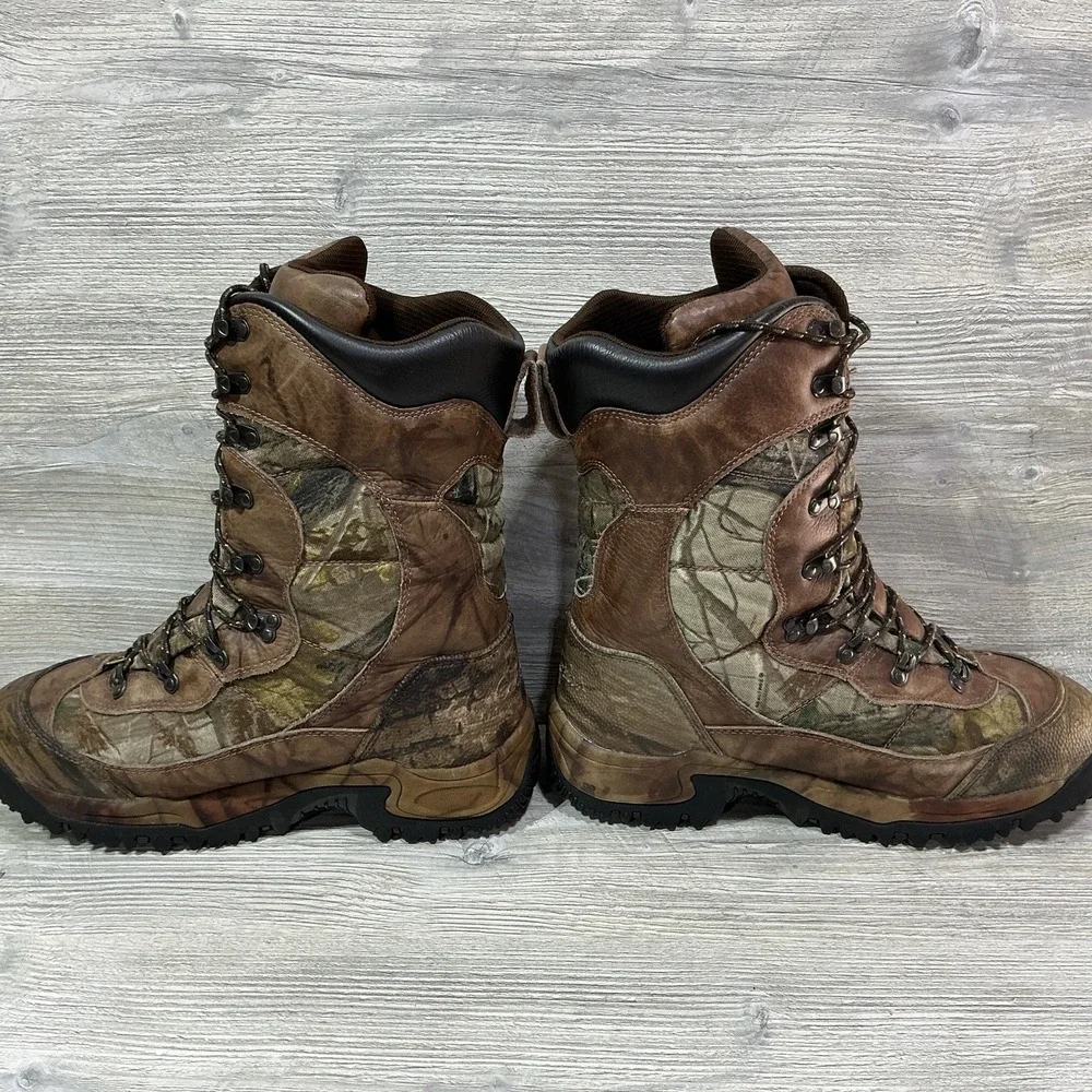 Cabela's Inferno Insulated Hunting Boots Men's 14D Brown TrueTimber Dry Plus